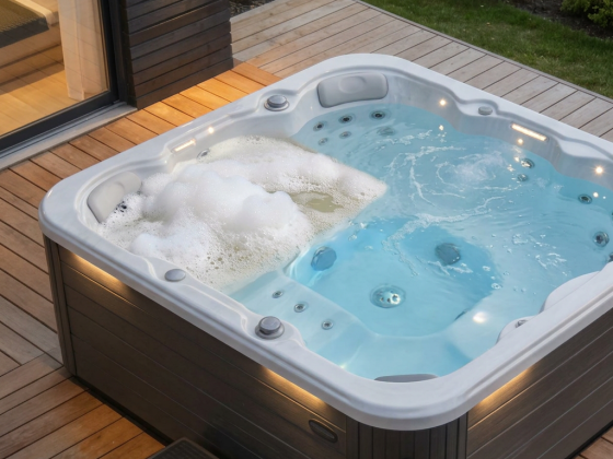 Comment enlever la mousse dans un spa ?
