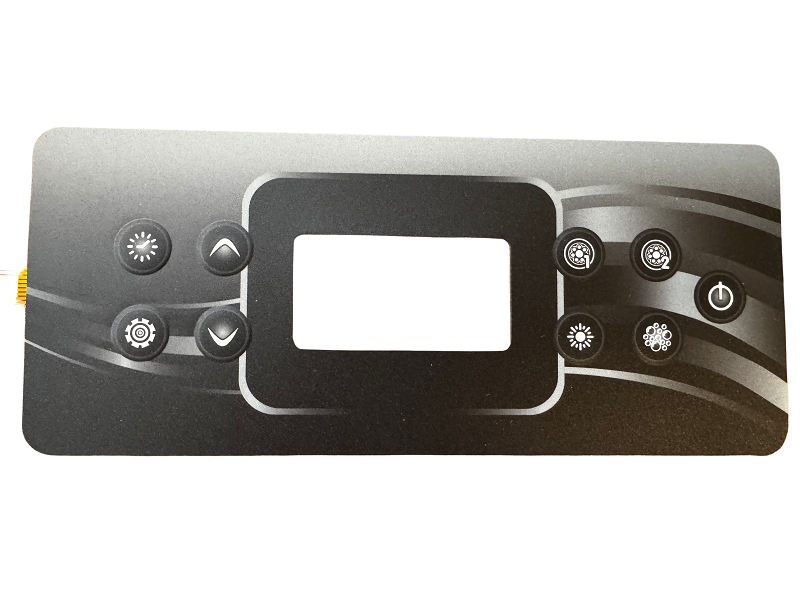 Autocollant clavier de commande MP30, 9 boutons