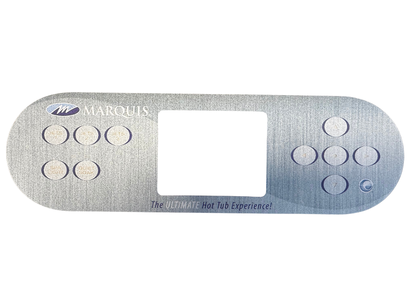 Autocollant clavier de commande TP700, 10 boutons
