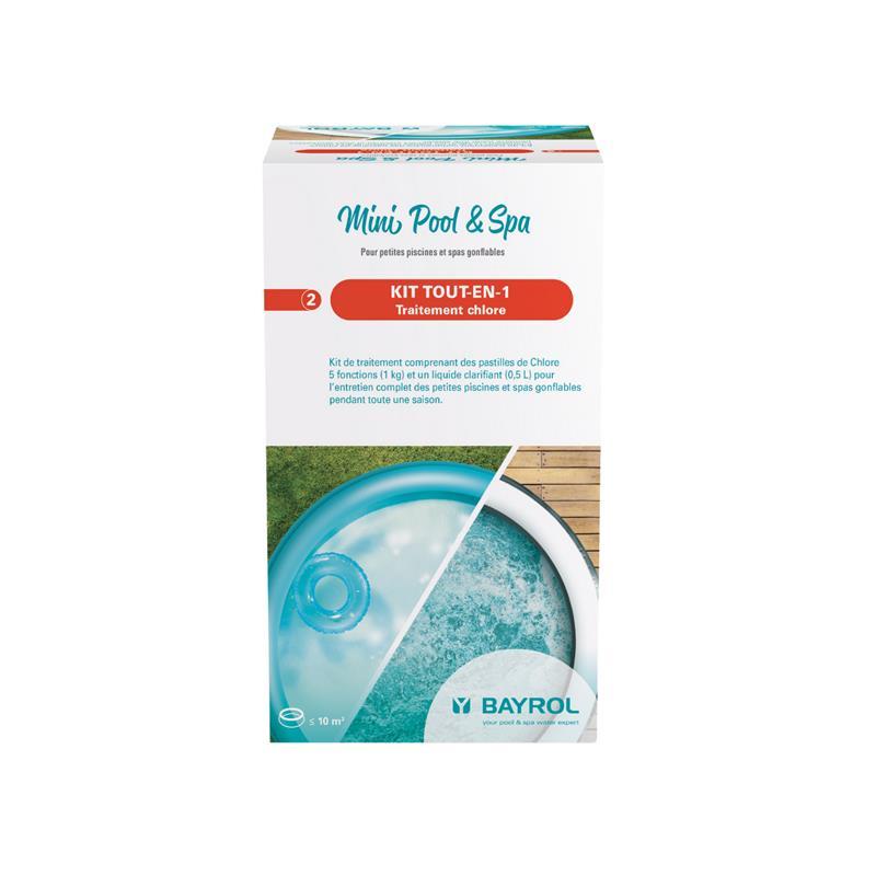 Kit tout-en-1 Traitement Chlore, Mini Pool & Spa