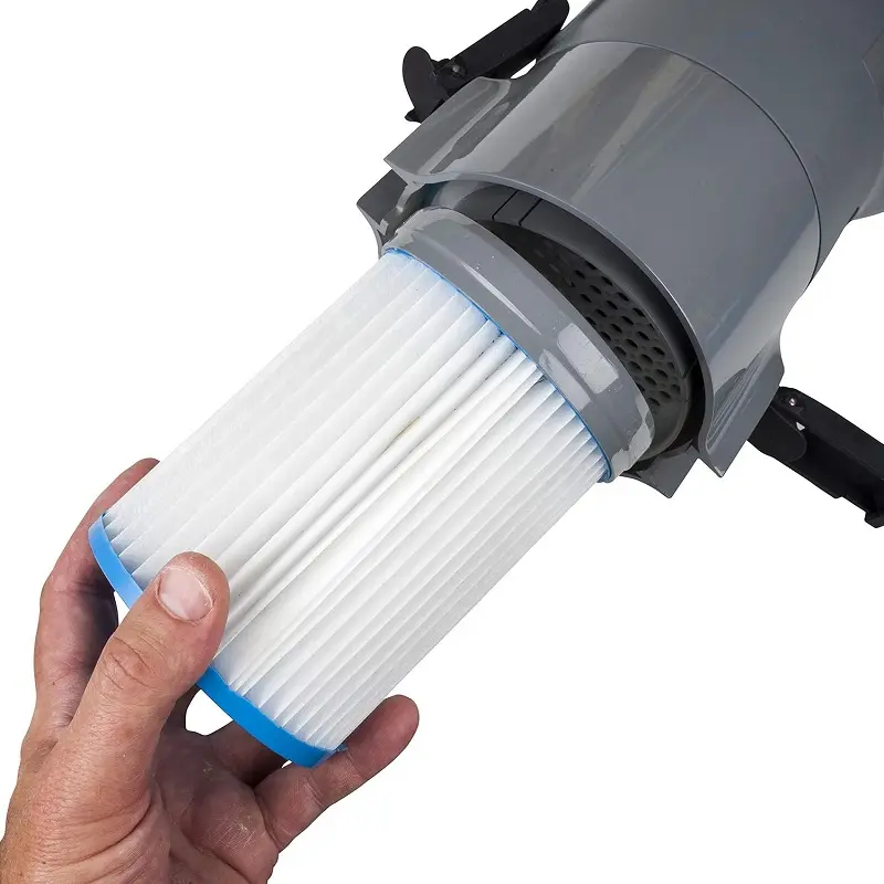 Aspirateur électrique Action Vac, Gris/Bleu
