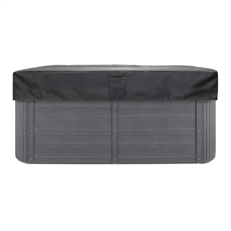 Housse de protection pour spa de nage 448 x 225 x R15 cm, black