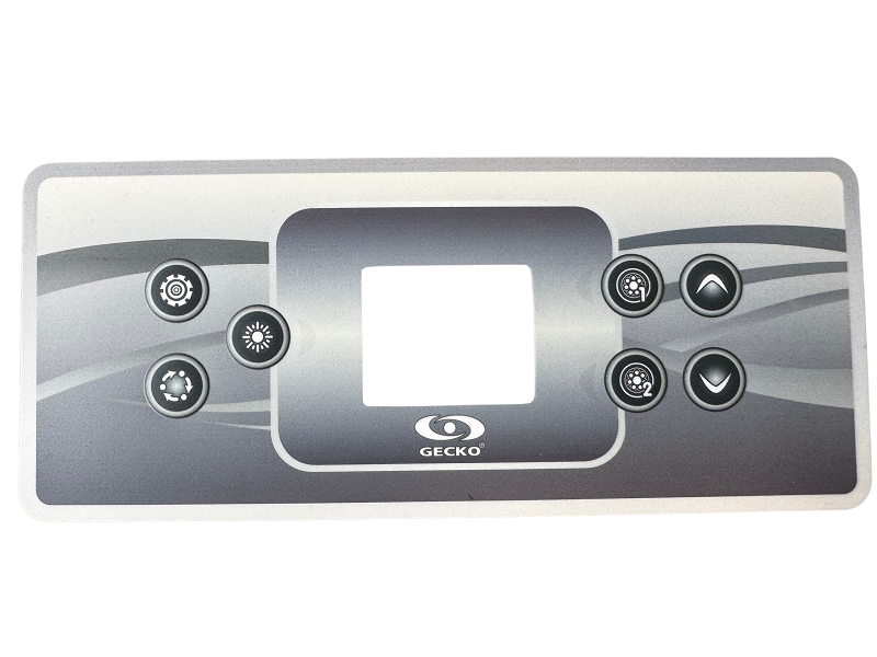 Autocollant clavier de commande IN.K564, 7 boutons