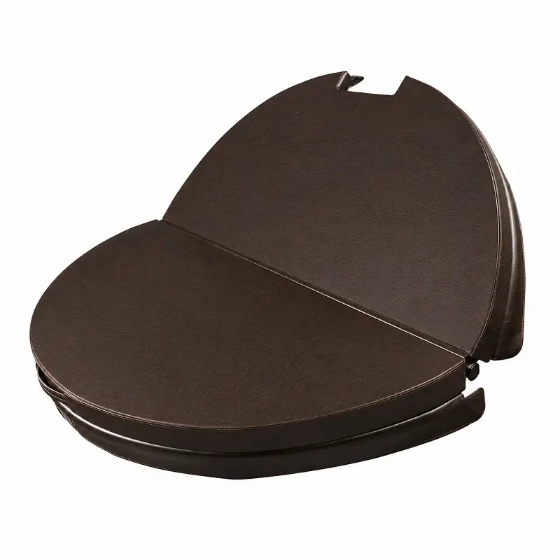 Couverture pour spa rond diamètre 213 cm, marron