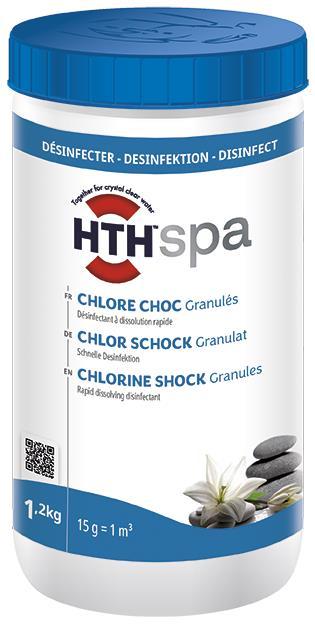 Spa chlore choc, granulés, 1.2 kg