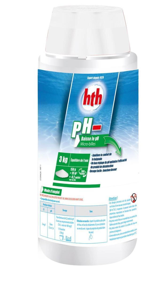 pH moins poudre, 3 kg