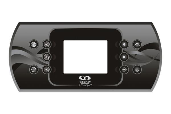 Autocollant clavier de commande IN.K800, 10 boutons