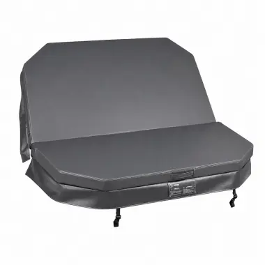 Produit Couverture pour spa V77L, 196 x 196 cm avec pans coupés, grise Image