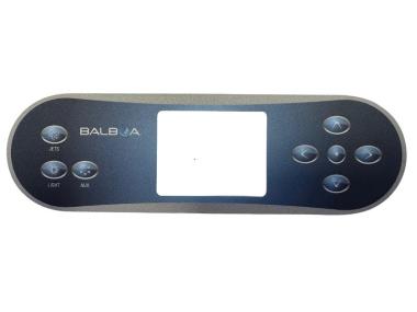 Produit Autocollant clavier de commande TP700, 8 boutons Image
