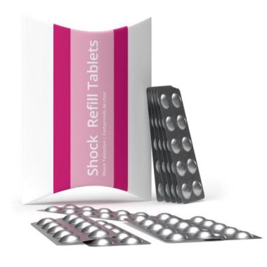 Produit Pastille de recharge pour testeur, Shock Image