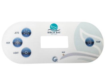 Produit Autocollant clavier de commande VL406T Birch Bay, 4 boutons Image