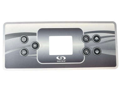 Produit Autocollant clavier de commande IN.K564, 7 boutons Image