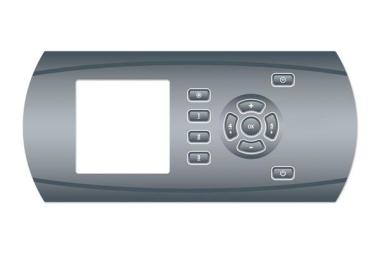 Produit Autocollant clavier de commande In.K600, 11 boutons Image