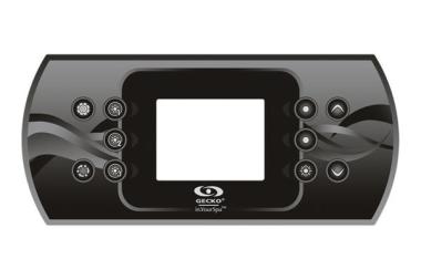 Produit Autocollant clavier de commande IN.K800, 10 boutons Image