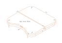Vignette - Couverture pour spa 213 x 213 x R30,48 & 96,75 cm, grise