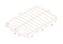 Vignette - Couverture Roll-Up pour spa de nage 385 x 220 x R15 cm