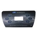 Vignette - Autocollant clavier de commande TP600 Vector 21, 6 boutons