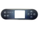 Vignette - Autocollant clavier de commande TP700, 8 boutons