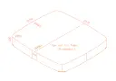 Vignette - Housse de protection pour spa Tampa 207 x 207 cm