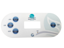 Vignette - Autocollant clavier de commande VL406T Birch Bay, 4 boutons