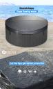 Vignette - Couverture pour spa rond diamètre 213 cm, grise