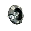 Vignette - Jet graphite/Inox rotatif double, 5''