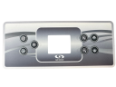 Vignette - Autocollant clavier de commande IN.K564, 7 boutons