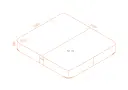 Vignette - Housse de protection pour spa 230 x 230 x R26 cm, Black
