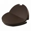 Vignette - Couverture pour spa rond diamètre 213 cm, marron