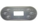 Vignette - Autocollant clavier de commande Balboa, 6 boutons