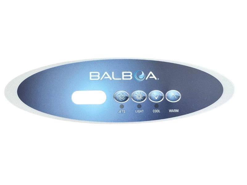 Autocollant clavier de commande VL260 Balboa, 4 boutons