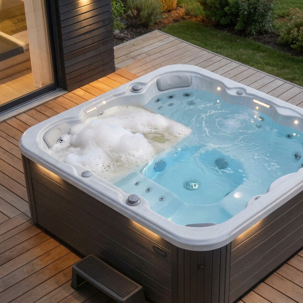 Comment enlever la mousse dans un spa ?