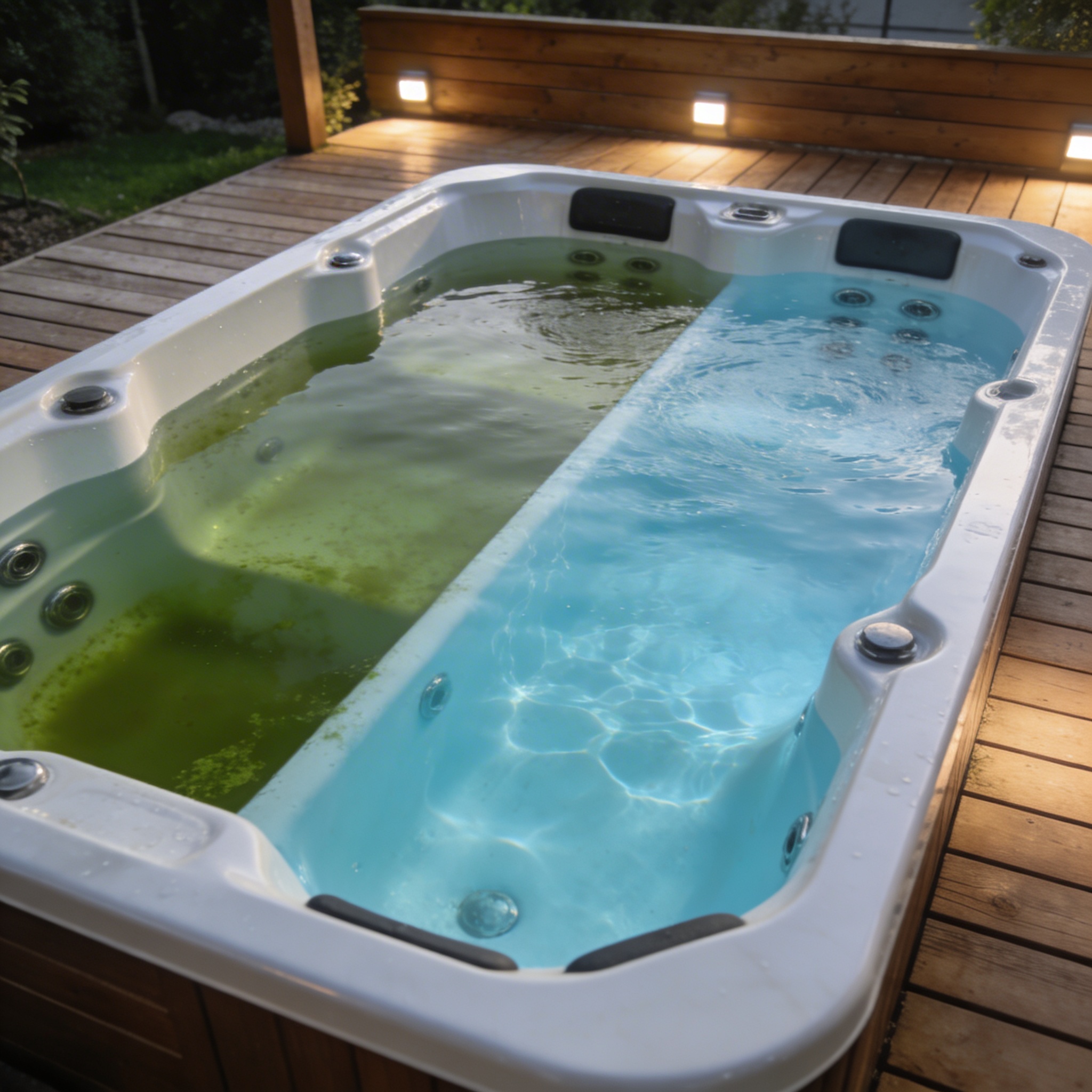 Comment traiter les algues blanches dans un spa ?