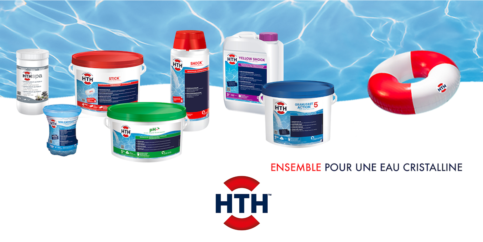 Notre gamme complète Piscine & Spa - HTH