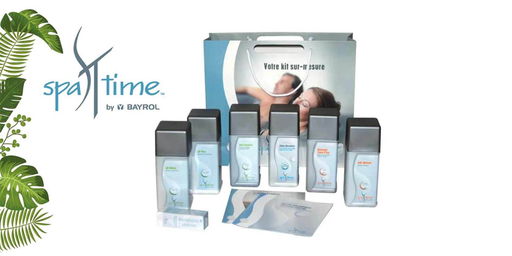 Notre gamme complète Piscine & Spa - SpaTime by Bayrol